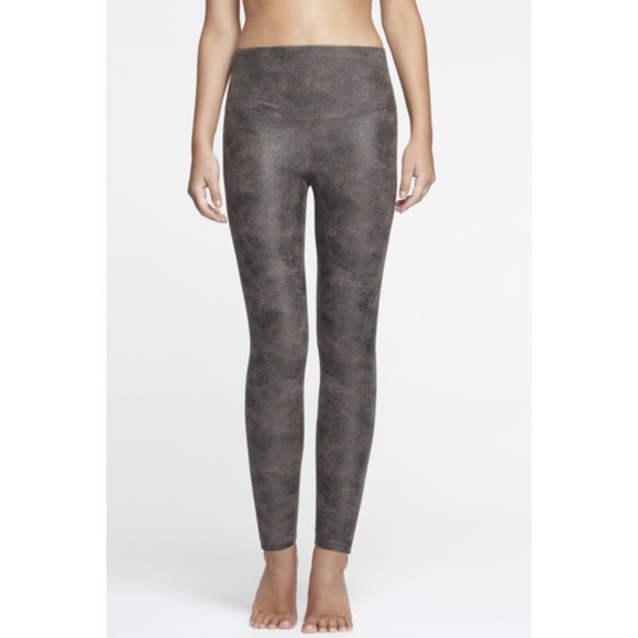 Yummie Jade Hi Rise Faux Leather Leggings Size XS - Picture 1 of 16